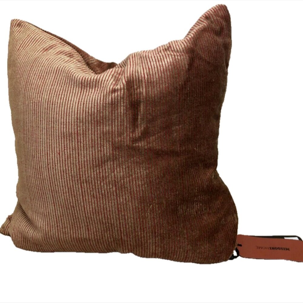 Missoni Home Rust Velvet Decorative Accent Pillow